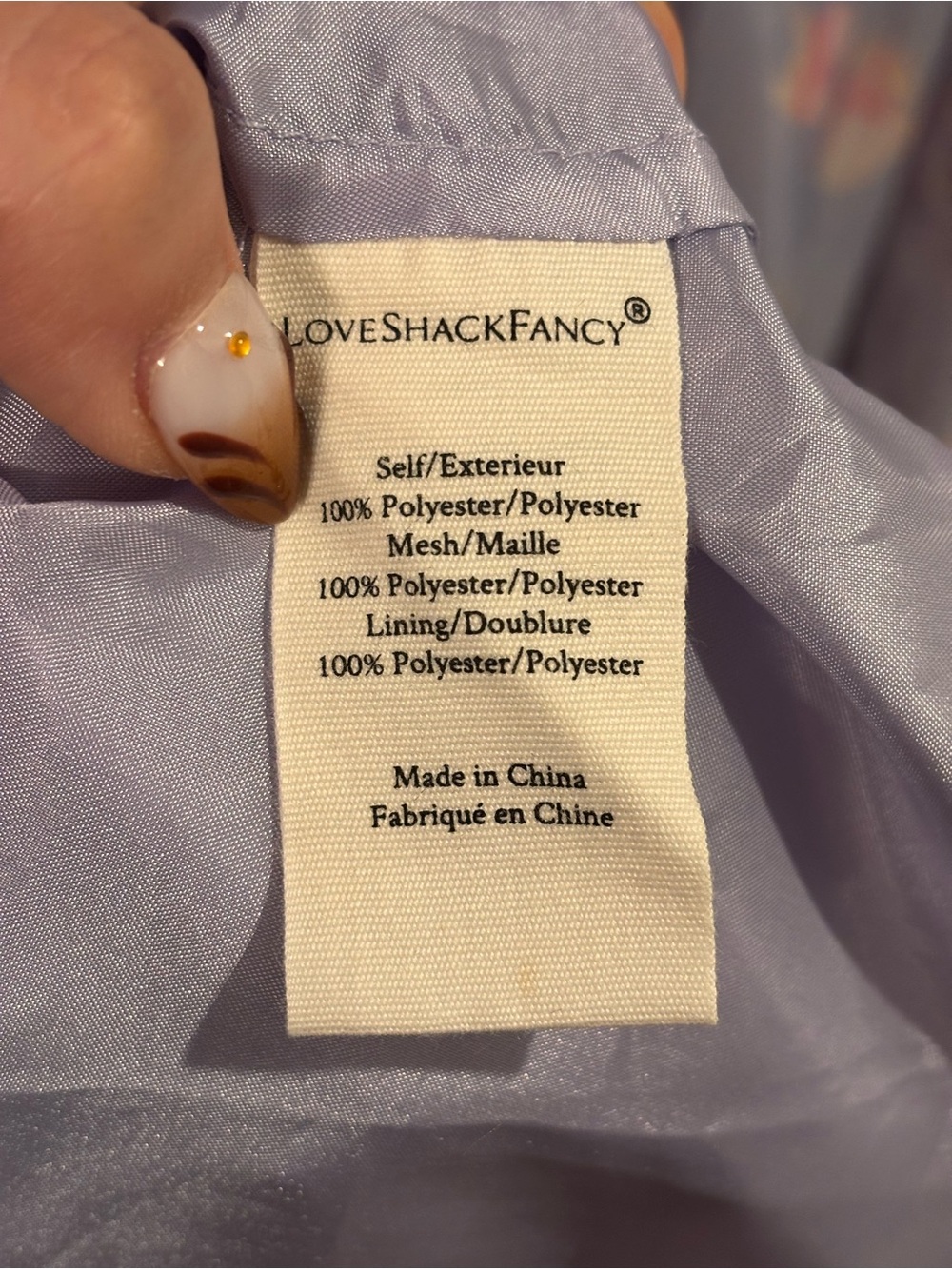 NWT LoveShackFancy Ida Hibiscus Lavender Purple Floral Taffeta Maxi Dress Gown 8 - Picture 15 of 15